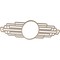 Ekena Millwork Elizabeth Wood Fretwork Pierced Ceiling Medallion, Birch, 40"W x 20"H x 11"IW x 19"IH x 3/8"T CMWP40X20X0375EBBI - alternate 2